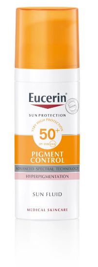 Slika Eucerin Sun Pigment Control, fluid za zaščito pred soncem - ZF50+ 50 ml