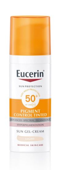 Slika Eucerin sun pigment control obarvan fluid za zaščito pred soncem light zf50+ 50 ml