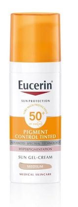 Slika Eucerin sun pigment control obarvan fluid za zaščito pred soncem medium zf50+ 50 ml