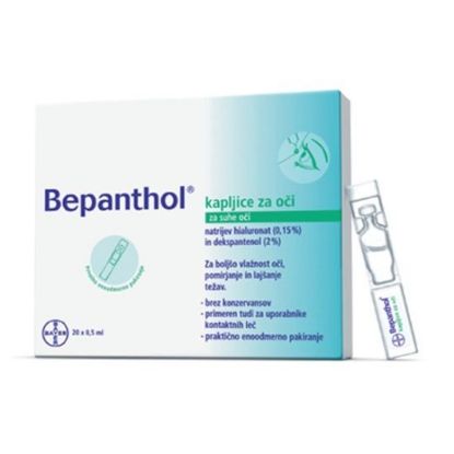 Slika Bepanthol kapljice za oči 0,5 ml 20x