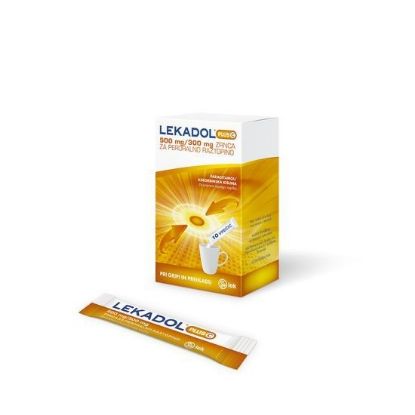 Slika Lekadol 500mg/300mg zrnca za peroralno raztopino vrečka 30x