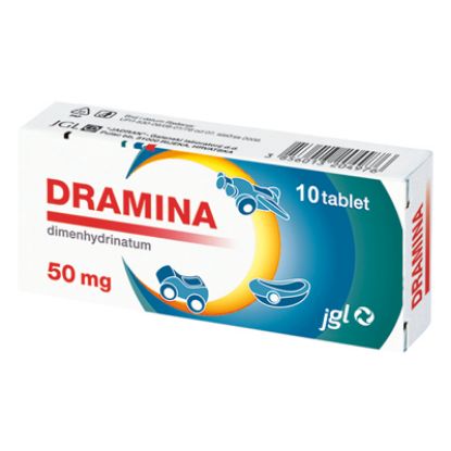 Slika Dramina 50 mg, tablete 10x