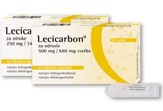 Slika LECICARBON 500MG/680MG SVEČ 10X ATHE