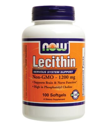 Slika Now Lecitin 1200 mg, kapsule 100x