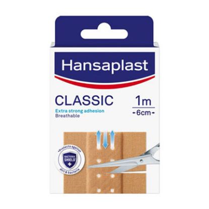 Slika Hansaplast Classic, obliž v roli 1 m x 6 cm