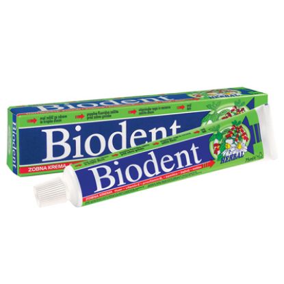 Slika Biodent Herbal, zeliščna zobna pasta 75 ml