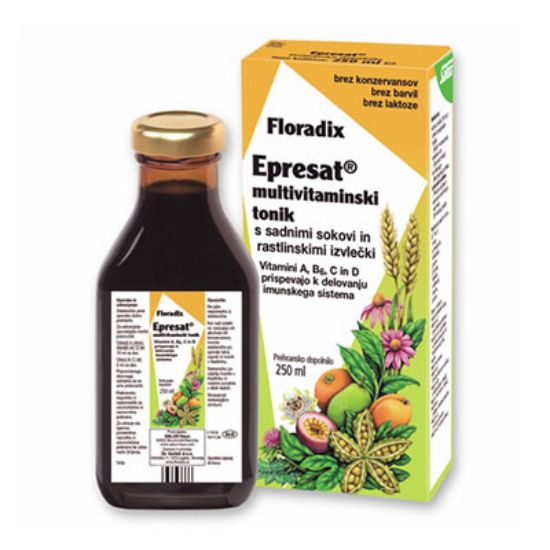 Slika Floradix Epresat Energetikum, multivitaminski tonik 250 ml