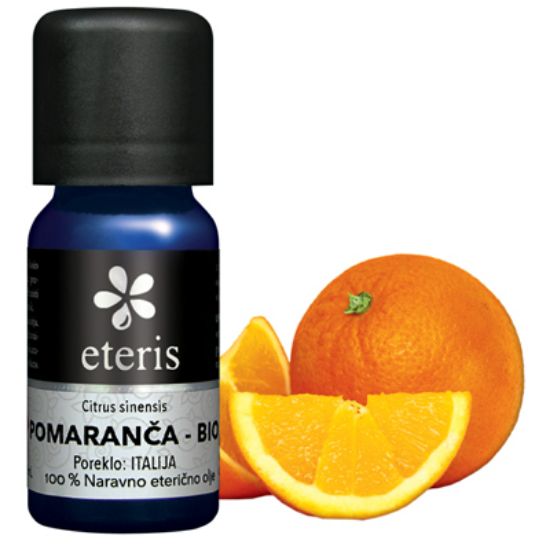 Slika Eteris, bio eterično olje pomaranče 10 ml