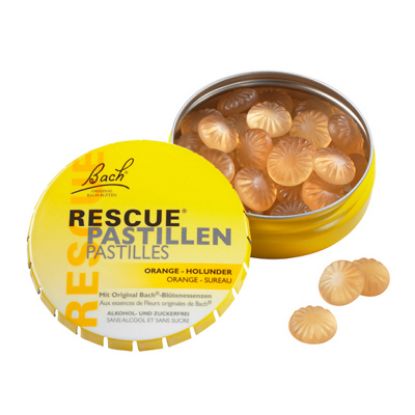 Slika Bach Rescue pomaranča bezeg, pastile 50 g