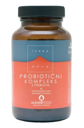 Slika Terranova Mikrobiom kompleks z vlakninami, kapsule 50x