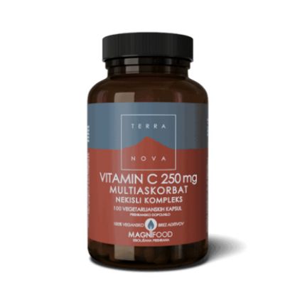 Slika Terranova Vitamin C 250 mg, kapsule 50x
