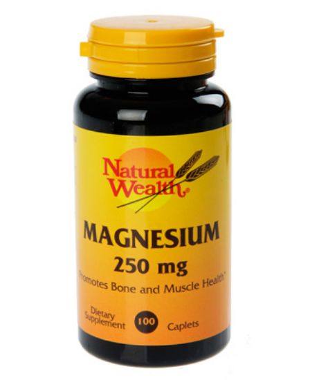 Slika Natural Wealth Magnezij 250 mg, tablete 100x