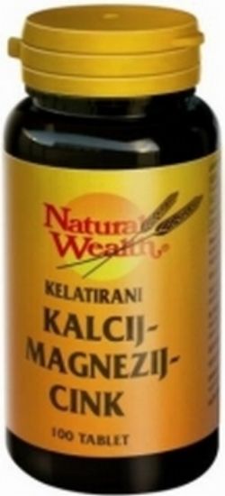 Slika Natural Wealth Kalcij Magnezij Cink, tablete 100x