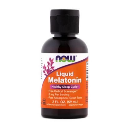 Slika Now, tekoči melatonin 59 ml