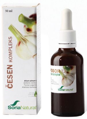 Slika Soria Natural Česen kompleks, kapljice brez alkohola 50 ml