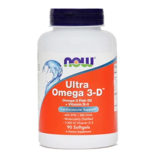 Slika Now Ultra Omega 3-D, kapsule 90x