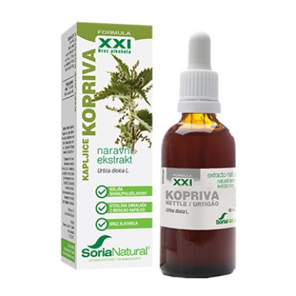 Slika Soria natural kopriva xxi kapljice brez alkohola 50 ml