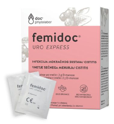 Slika Femidoc Uro express, vrečka 2g 14x