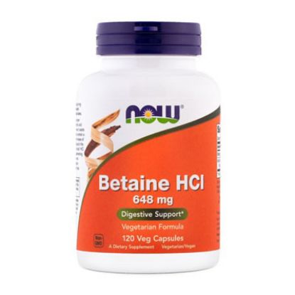 Slika Now Betain HCI, kapsule 120x