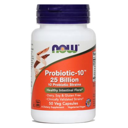 Slika Now Probiotic-10 25 milijard, kapsule 50x