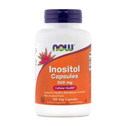 Slika Now Inozitol 500 mg, kapsule 100x