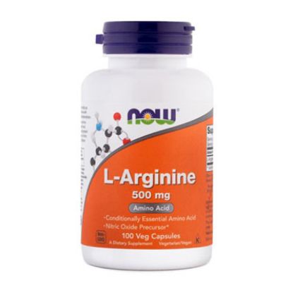 Slika Now L-Arginin, kapsule 100x