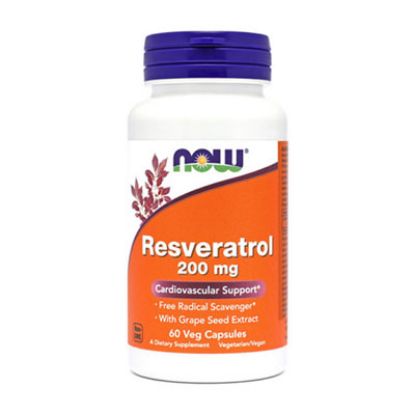 Slika Now Resveratrol, kapsule 60x