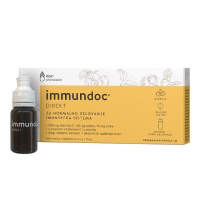 Slika immundoc Direkt, napitek v stekleničkah 6x 12,3 g