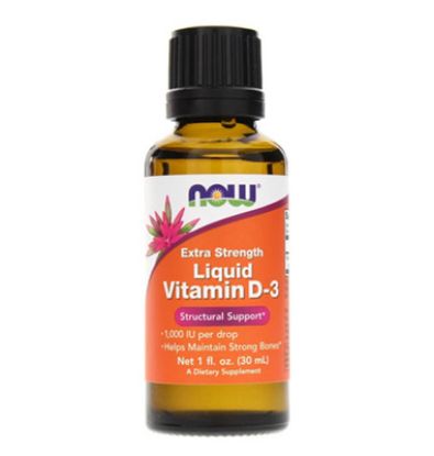 Slika Now vitamin D-3 1.000 IU, tekočina 30 ml