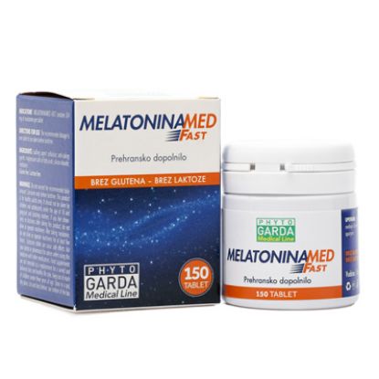 Slika Phytogarda MelatoninaMed Fast, tablete 150x