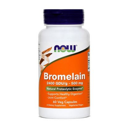 Slika Now Bromelain 500 mg, kapsule 60x