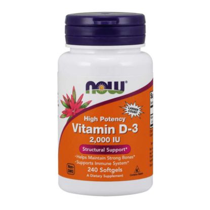 Slika Now Vitamin D-3, mehke kapsule 120x