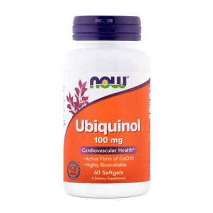 Slika Now Ubiquinol 100 mg, mehke kapsule 60x