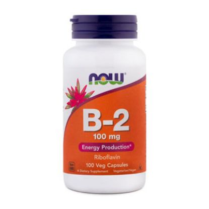 Slika Now Vitamin B2, kapsule 100x