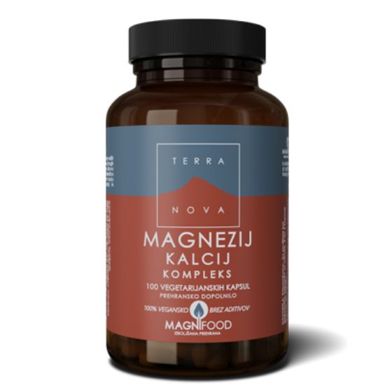 Slika Terranova magnezij 100 mg kompleks vegetarijanske kapsule 100x