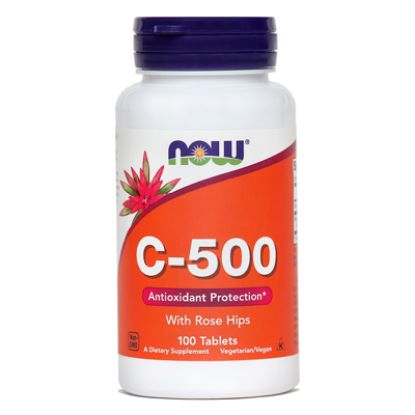 Slika NOW Vitamin C 500, tablete 100x