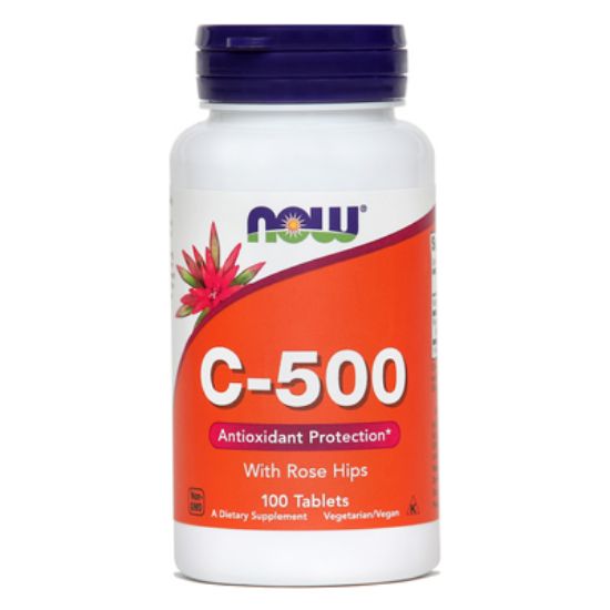 Slika NOW Vitamin C 500, tablete 100x