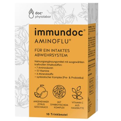 Slika Immundoc Aminoflu, prašek vrečka 10x