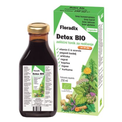 Slika Floradix Detox BIO, tonik 250 ml