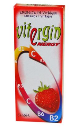 Slika Bonbon Vitergin z vitamini jagoda, bonbon 20x
