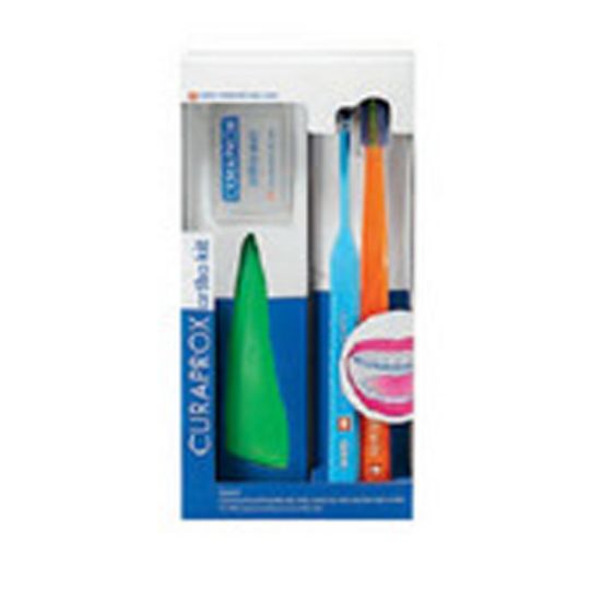 Slika Curaprox Ortho Kit, ortodontski komplet v škatli