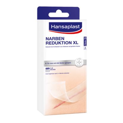Slika Hansaplast obliž za zmanjšanje brazgotin prozoren XL, obliž 21x