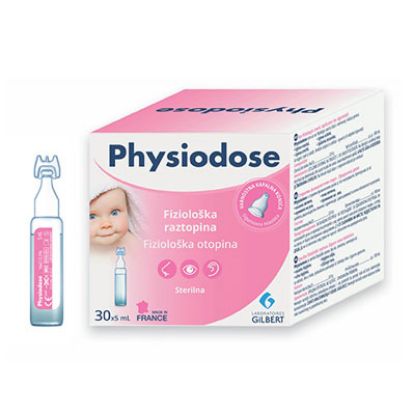 Slika Physiodose, fiziološka raztopina sterilna 5 ml 30x