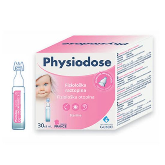 Slika Physiodose, fiziološka raztopina sterilna 5 ml 30x