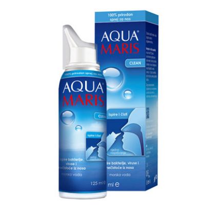 Slika Aqua maris clean pršilo za nos 125 ml