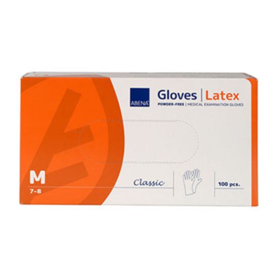 Slika Abena classic rokavice latex brez pudra m 100x