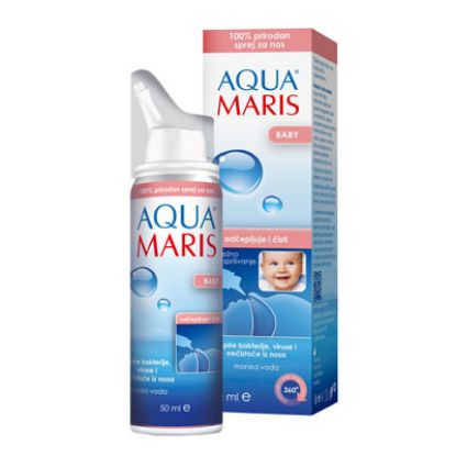 Slika Aqua maris baby pršilo za nos 50ml