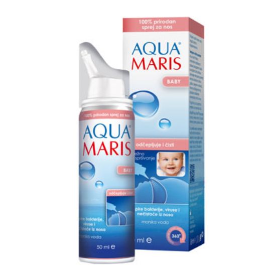 Slika Aqua maris baby pršilo za nos 50ml