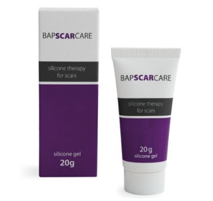 Slika Bapscarcare silikonski gel z vitaminom e v aplikatorju 20g