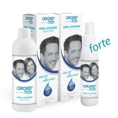 Slika Oroxid forte oralno pršilo, raztopina za intenzivno ustno higieno 100 ml